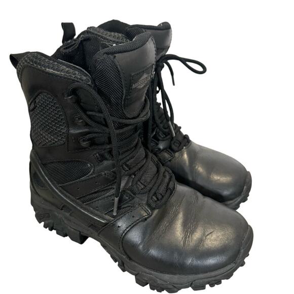 Merrell Moab 2 8" Response Waterpoof Black 6.5M Tactical Work Boots J45366 Goth - Picture 1 of 12